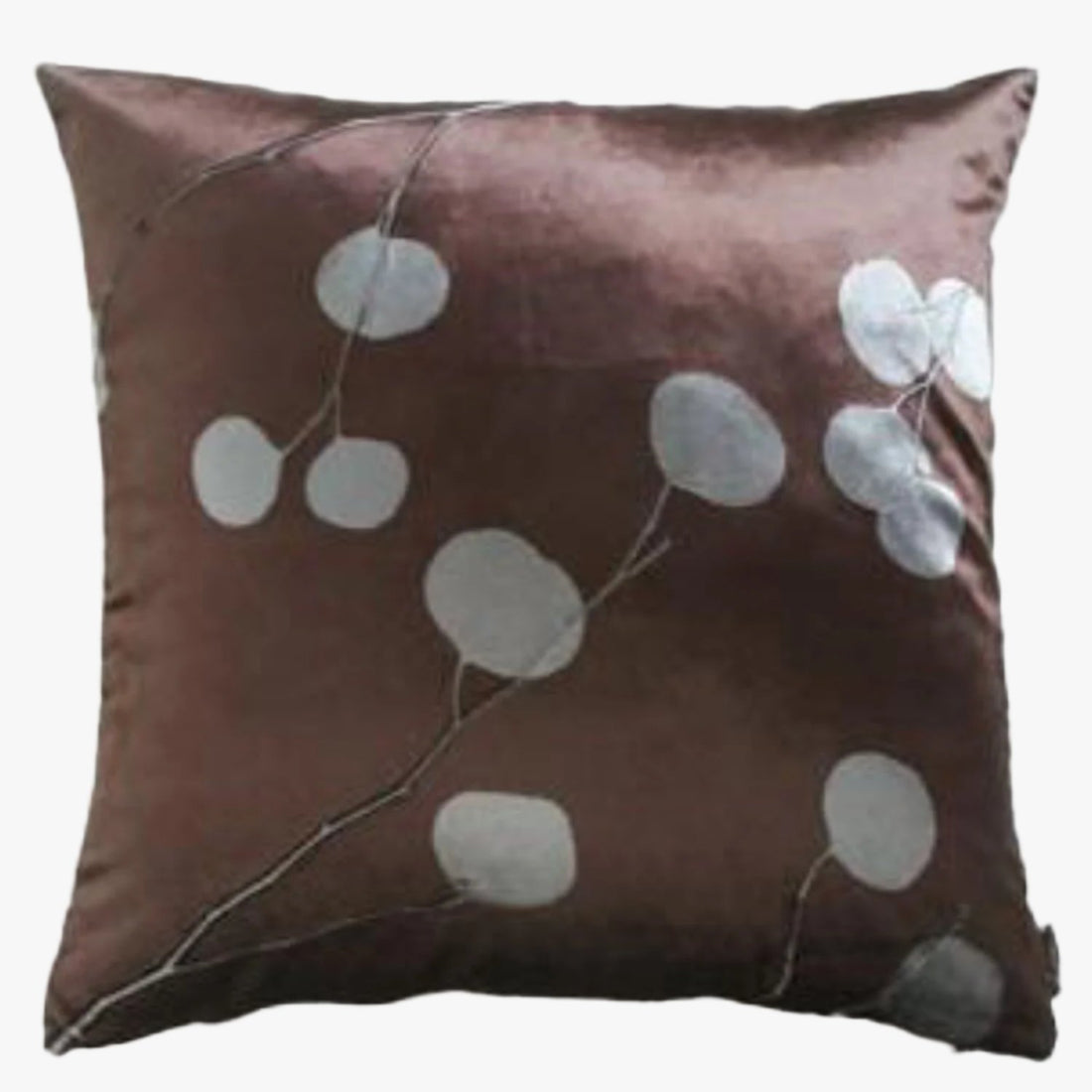 Eucalyptus Fuji on Cobble Signature Velvet Pillows