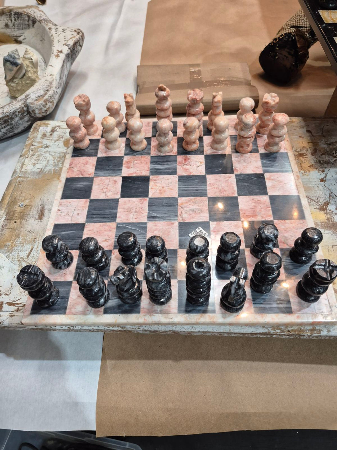 Chess Board 13.5x13.5"   2526