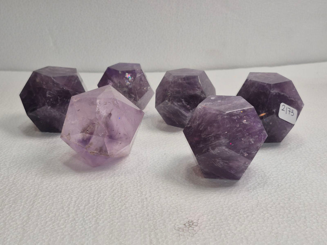Amethyst Decahedron 2173