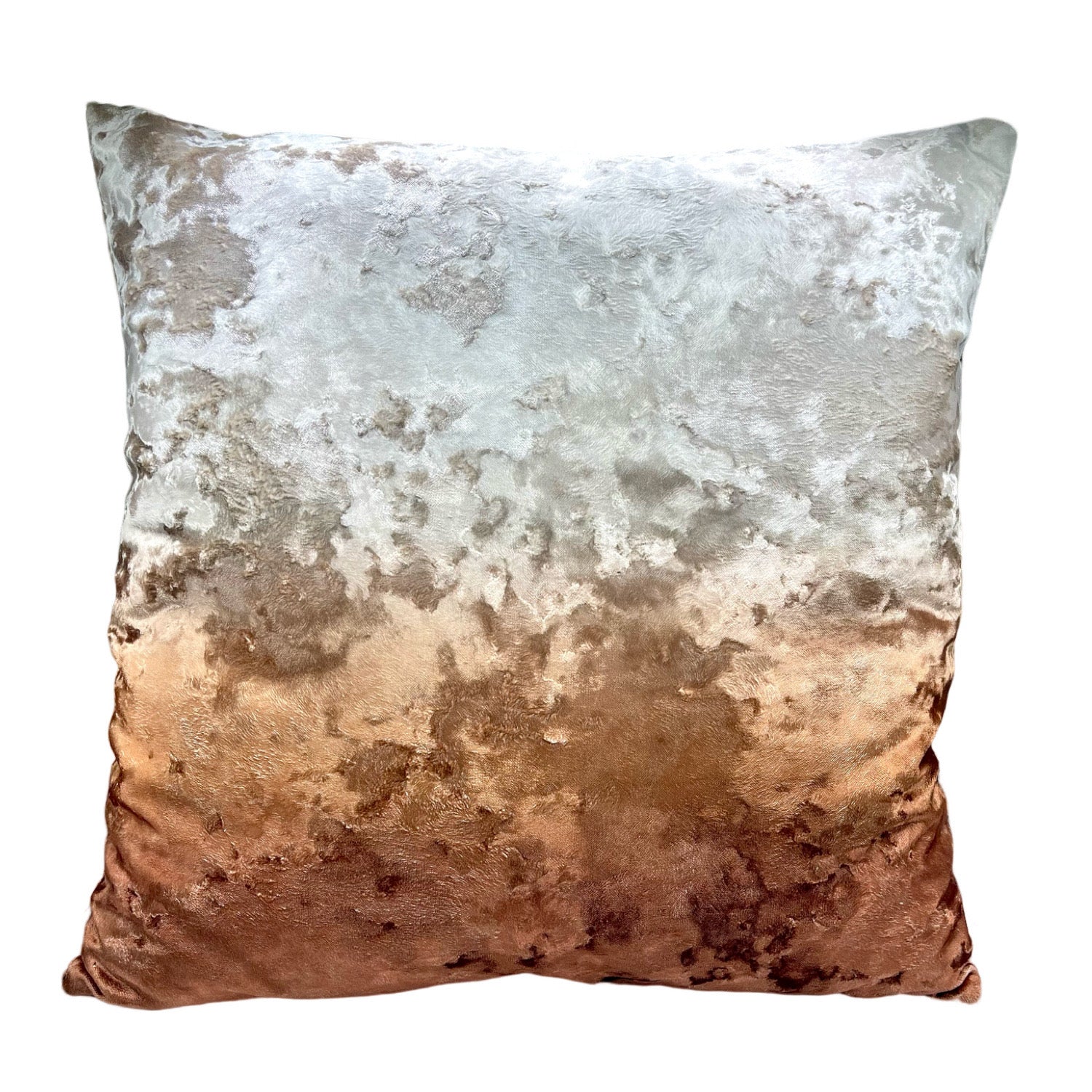 Crushed Velvet Ombre Sunset Ivoire