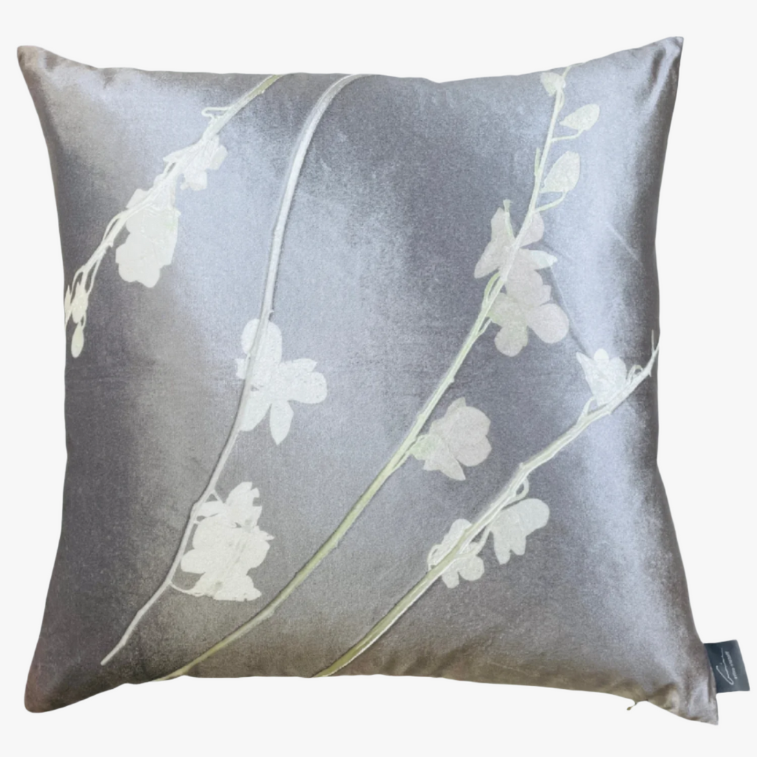 Orchid Smolder Ivoire Signature Velvet Pillows