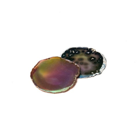 Aura Agate Coasters