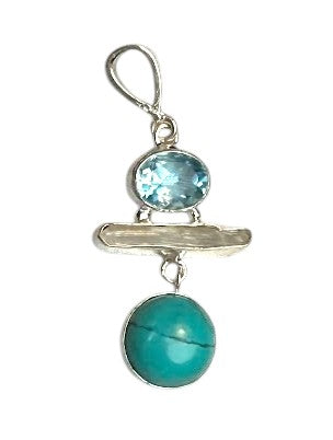 Sacred Sparkle Crystal Pendant 718