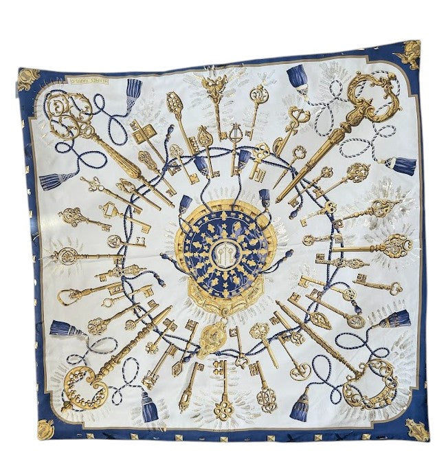 Vintage Designer Silk Pillow 681