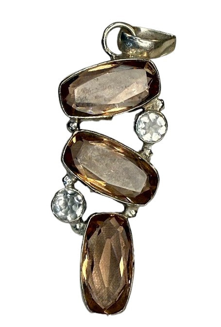 Sacred Sparkle Crystal Pendant 709