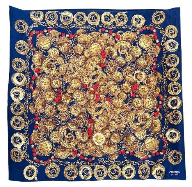Vintage Designer Silk Pillow 673