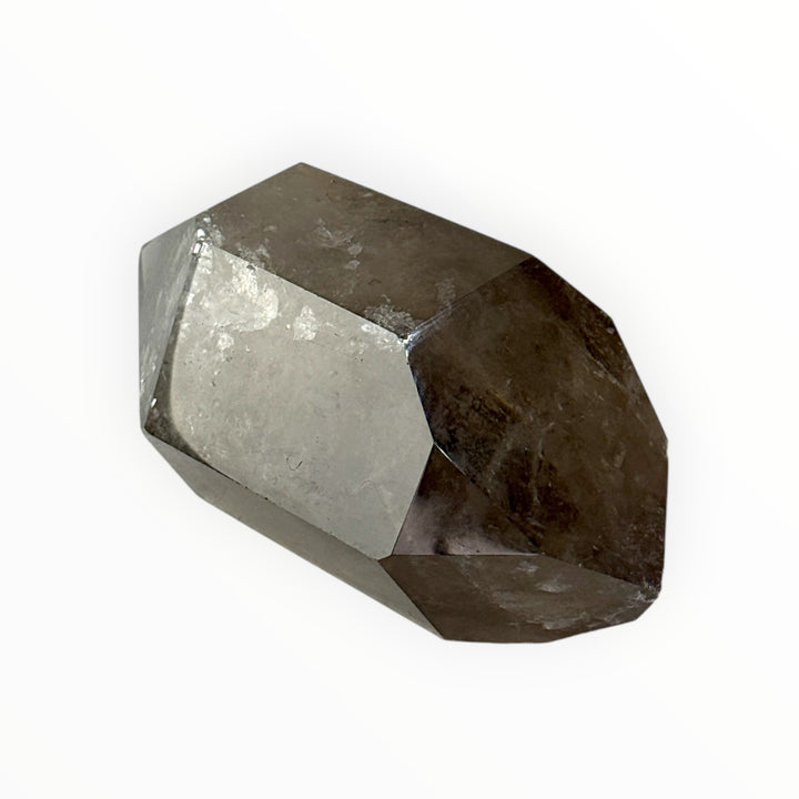 Clear Quartz Smoky Double Terminated Point 2.5lbs 6.75x3x2.75"  2490
