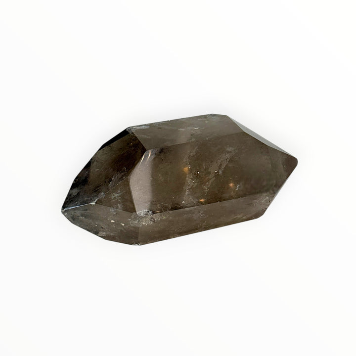 Clear Quartz Smoky Double Terminated Point 2.5lbs 6.75x3x2.75"  2490