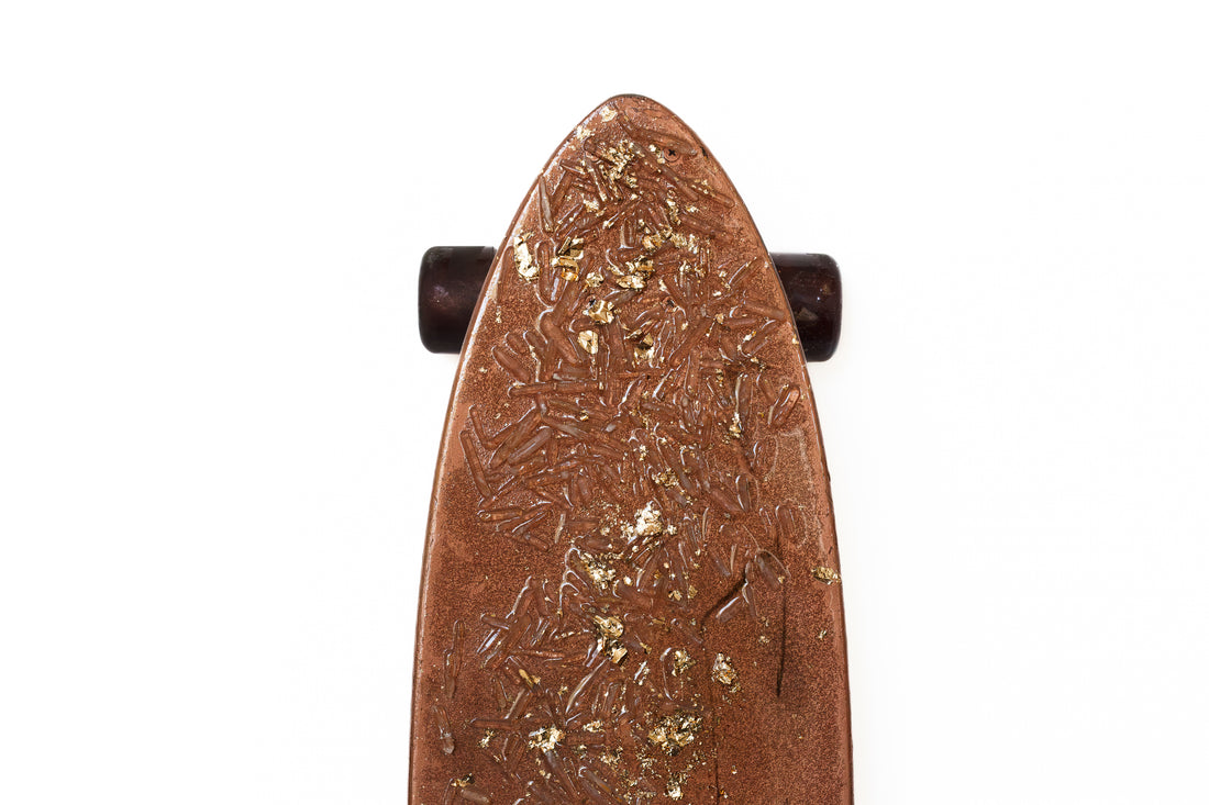 Fine art Collection - skateboard - "Biggie Rose"