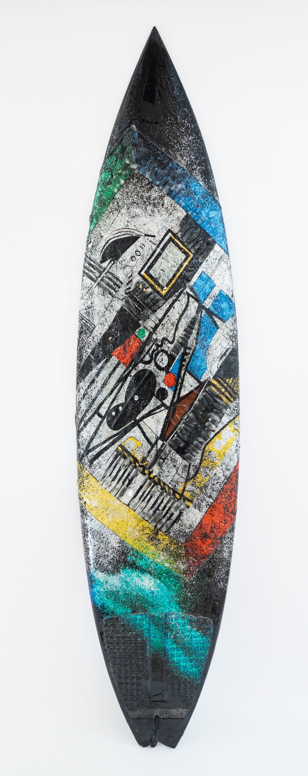 Fine art Collection - surfboard - Dream Chaser - Aviva Stanoff Design