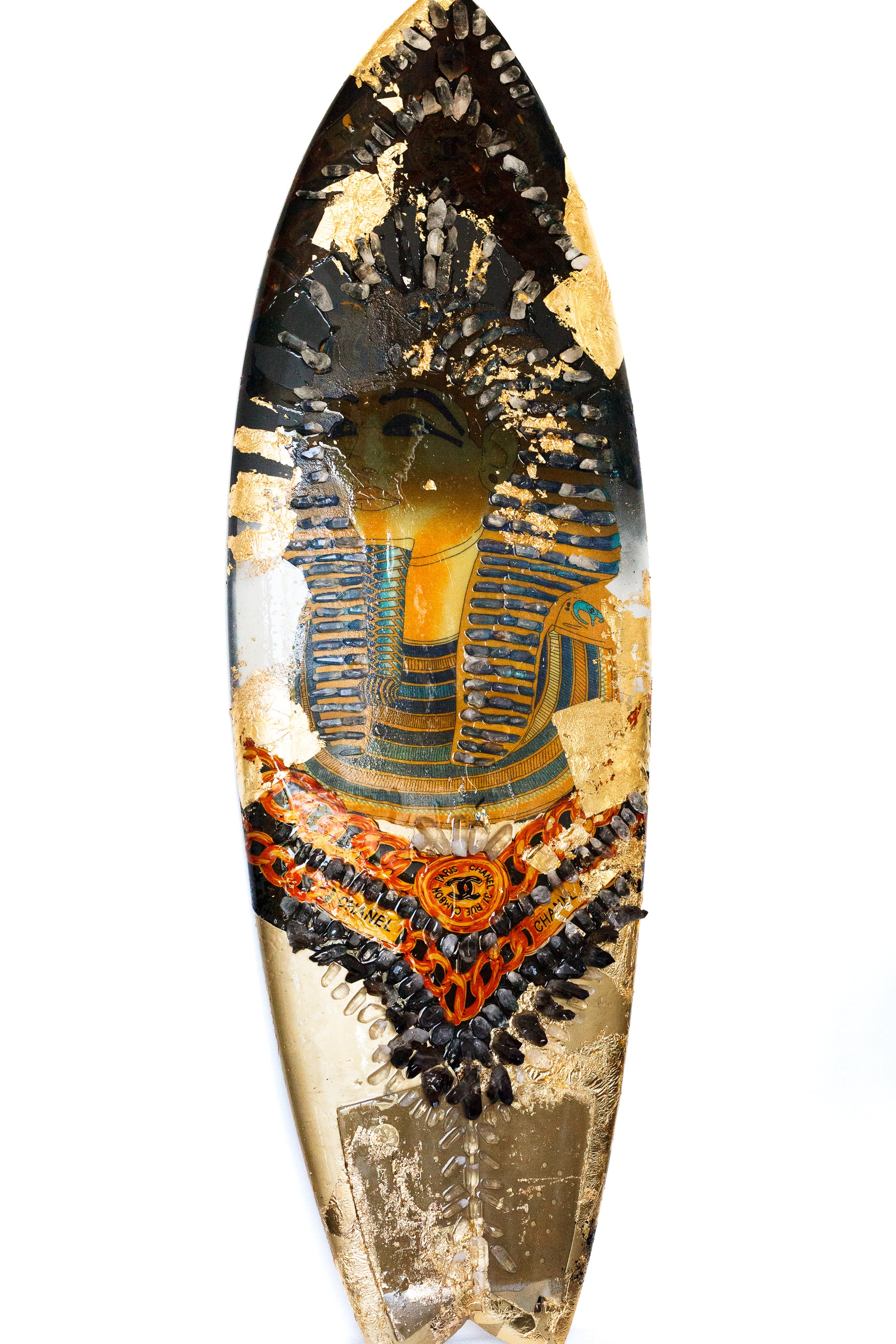 Cali Couture Fine art Collection -  surfboard - "King"
