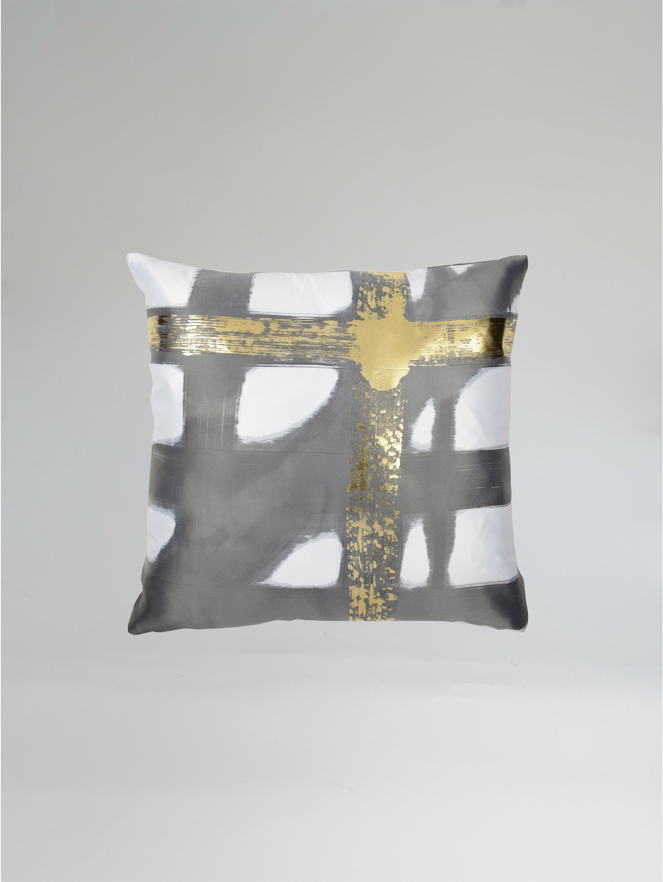 Mod Art Grid White Gold