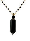 Obsidian Bottle Necklace