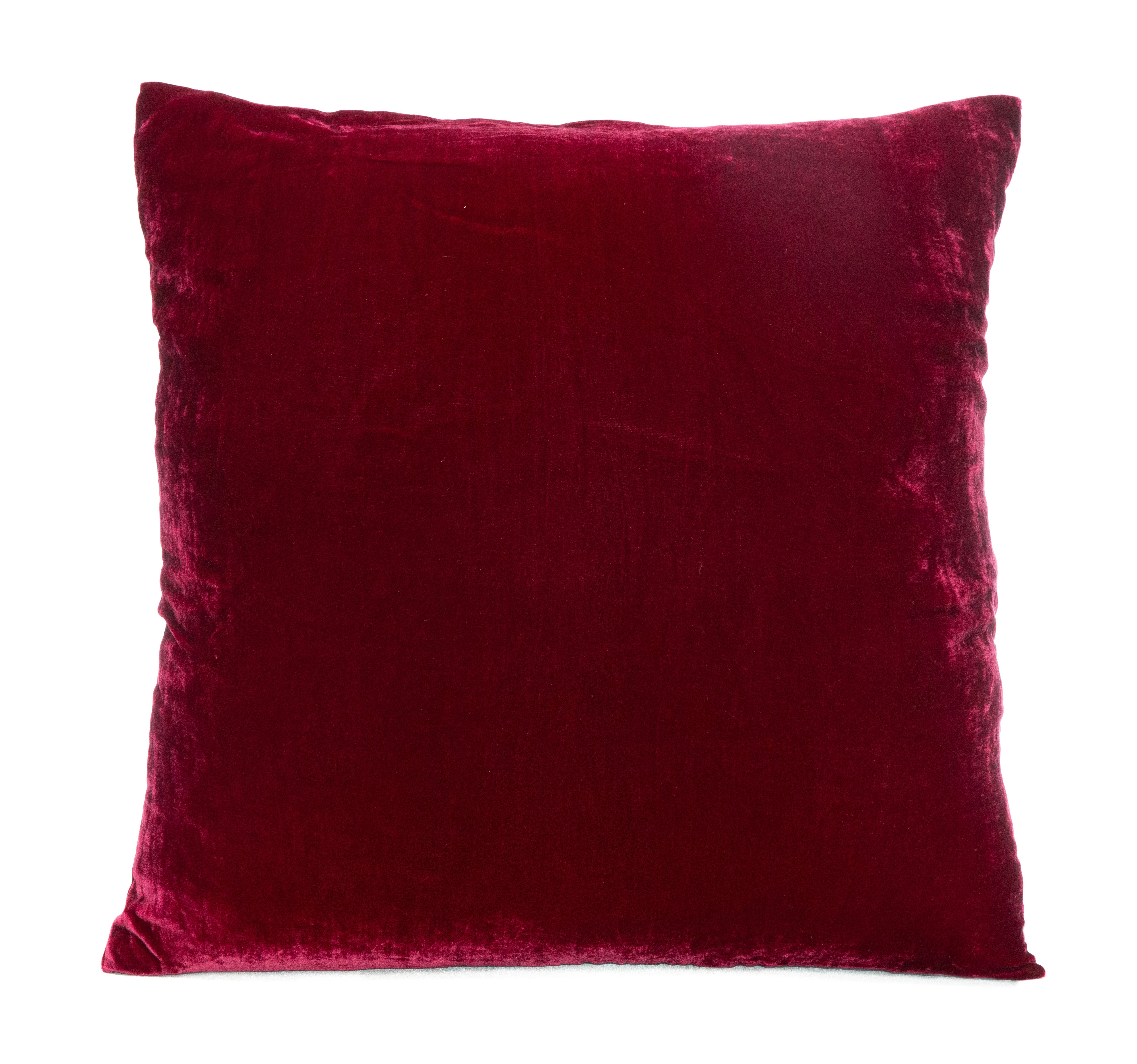 Solid Silk Velvet Pillows *Gift w/ Purchase Worry Stone