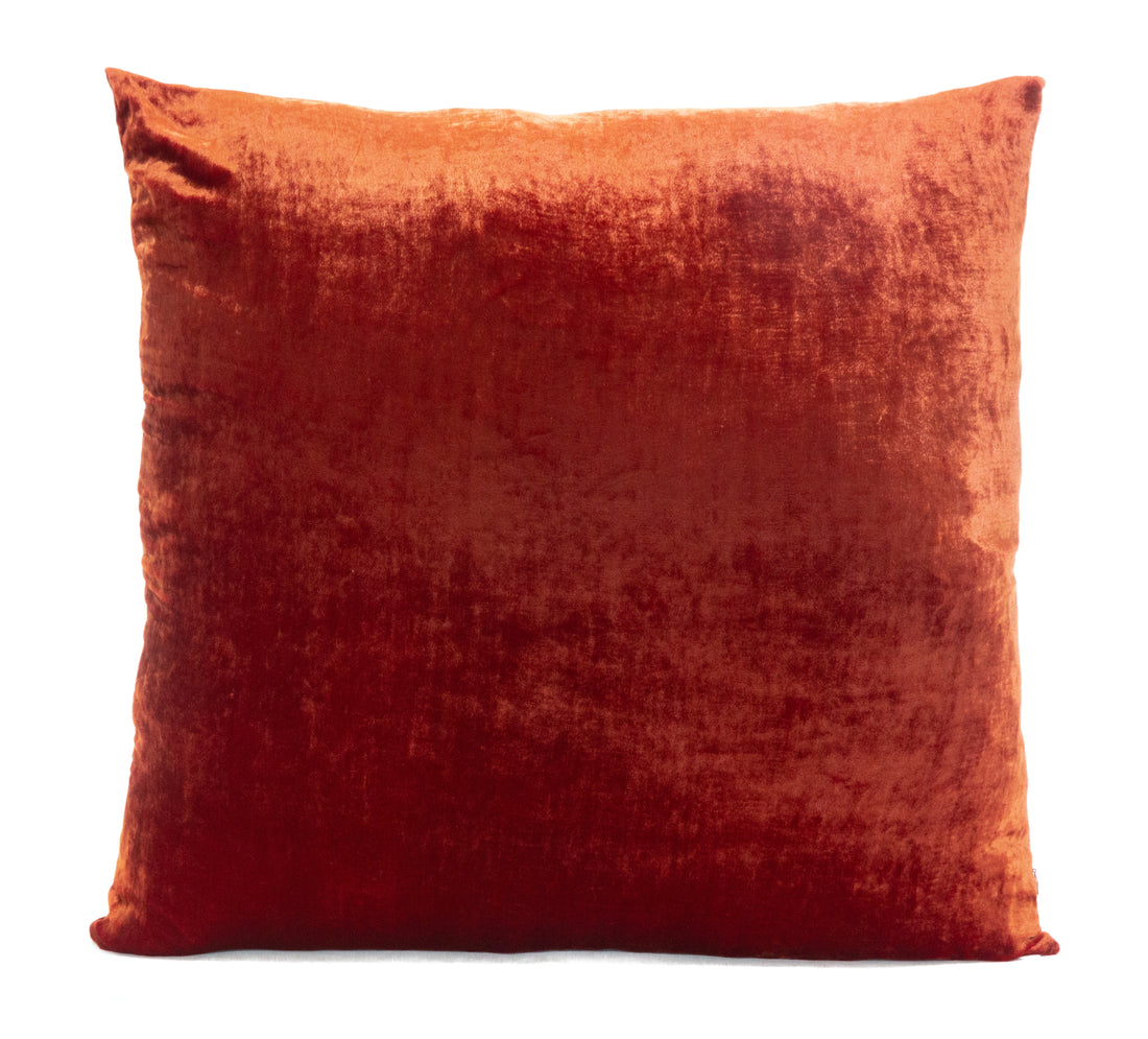 Solid Silk Velvet Pillows *Gift w/ Purchase Worry Stone