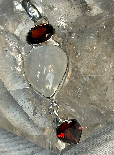 Sacred Sparkle Crystal Pendant 723