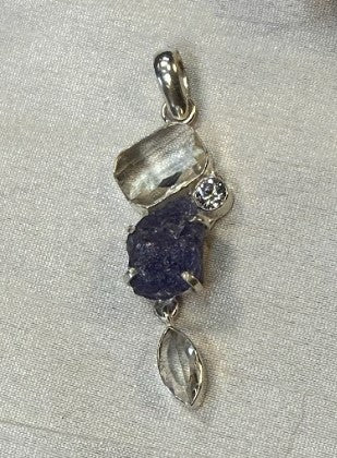 Sacred Sparkle Crystal Pendant 736
