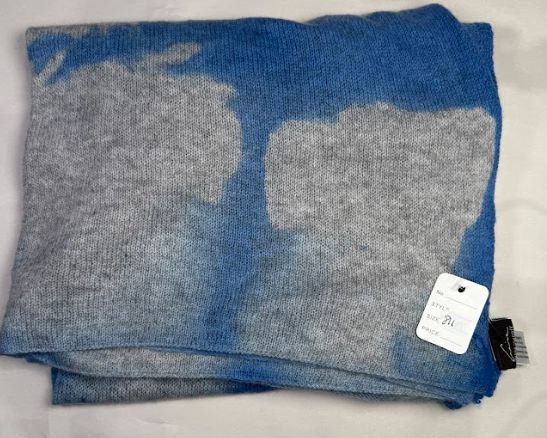 OOAK Hand-Dyed Signature Cashmere Scarf 811