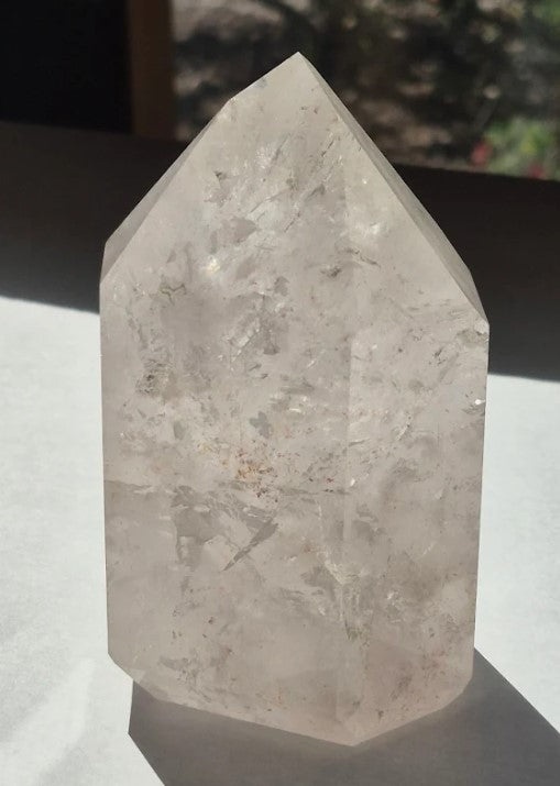Clear Quartz Point 1.9lbs 3x2x5"  2288