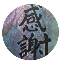 20x20 Hand Painted Moon  2073