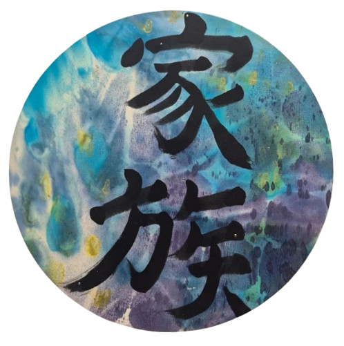 20x20 Hand Painted Moon 2078