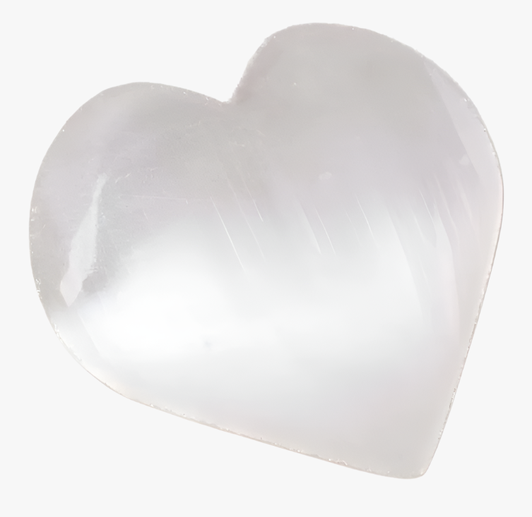 Selenite Crystal Heart