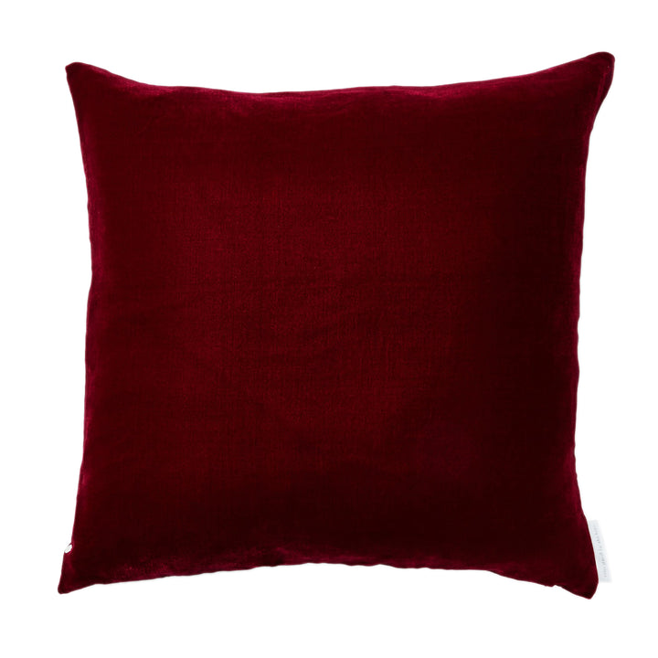 Berry | Solid Silk Velvet Collection | Pillow