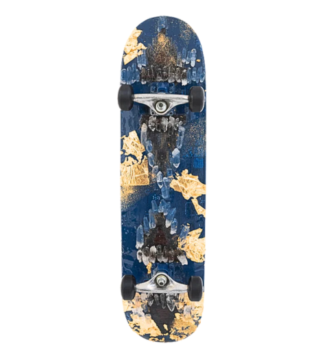 Fine art Collection - skateboard - "Blue Haze"