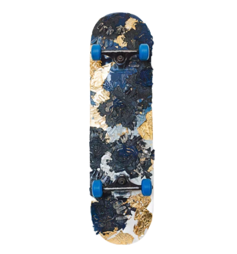 Fine art Collection - skateboard - "Blossom Quartz"