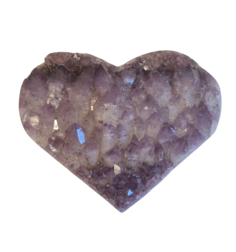 Amethyst Heart  13.5lbs 12x3x10" 2180