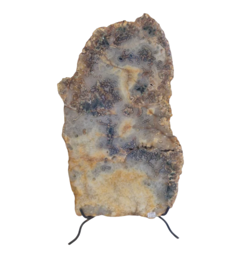 Polished Agate on stand 14.4lbs 10.5x3x20"  2189