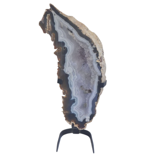 Polsihed Agate on Stand 37.7lbs 10x4x29" 2195