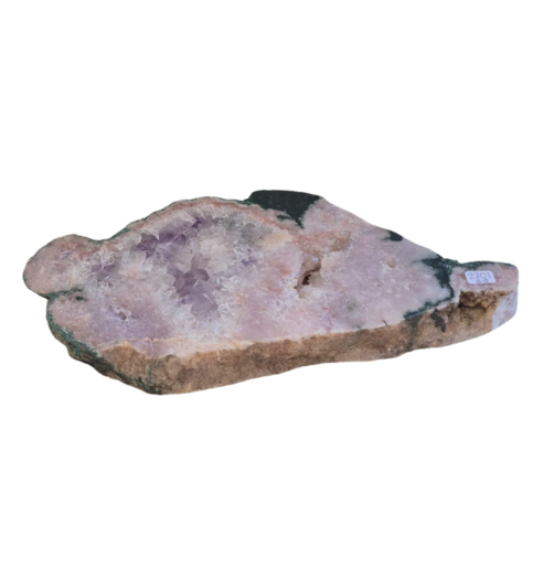 Pink Amethyst Slab 8lbs 14"x6.5"x1.5" 2227
