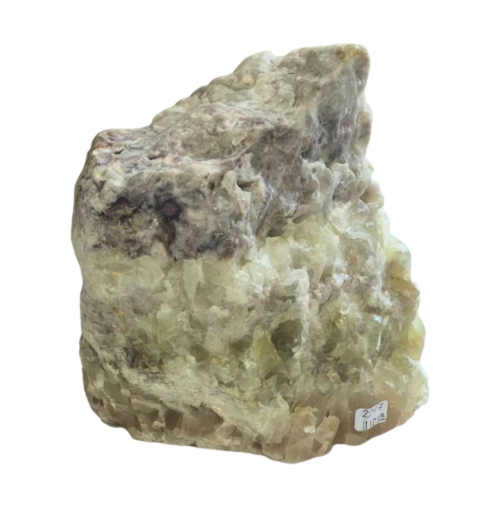 Green Calcite Chunk 11.1lbs 6x5x8"  2247