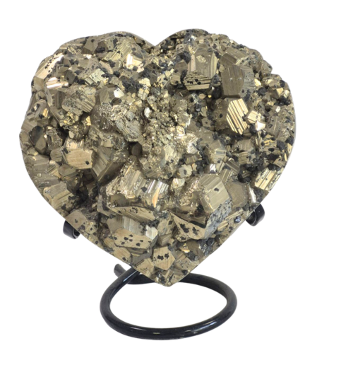 Pyrite Heart 13.9lbs 7x7x8.5"  2397