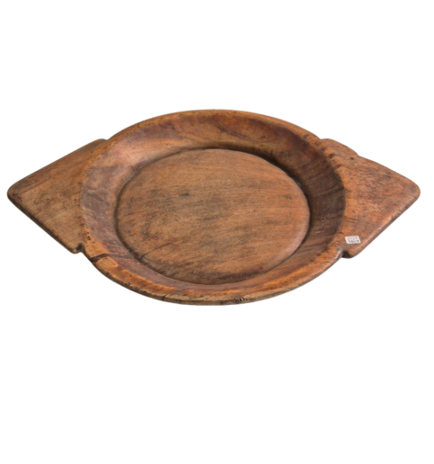 Wooden Display Bowl 25x17x3.5"  2427