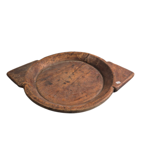 Wooden Display Bowl 24.5x17.5x2.5"  2428