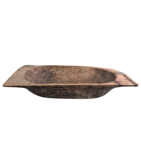 Wooden Display Bowl 31.5x15x7.5"  2430