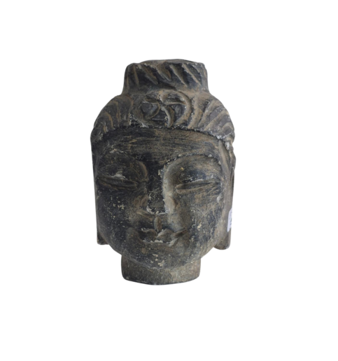 Stone Buddah Head 3lbs 4x2.5x5"  2452