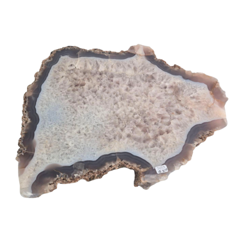Agate Slab 18.3lbs 15.5x13.5x1.5"  2455