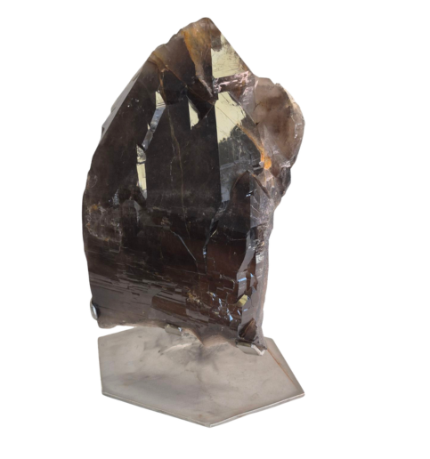 Trophy Smoky Quartz on Stand 38.3lbs 11x5x20" 2459
