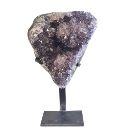 Polished Amethyst on Stand 17.3lbs 9x5x15"  2462