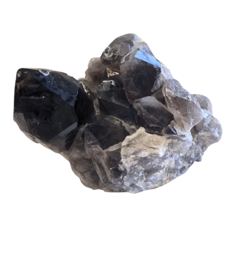 Trophy Smoky Quartz Cluster 70.6lbs 14x16x12"  2470