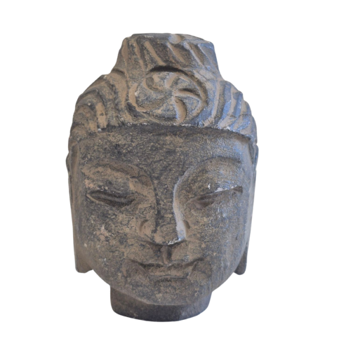 Stone Buddah Head 3.3lbs 2486