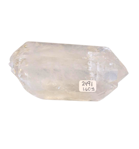 Clear Quartz Point 1.6lbs 5.5x2.5x2.24"  2491