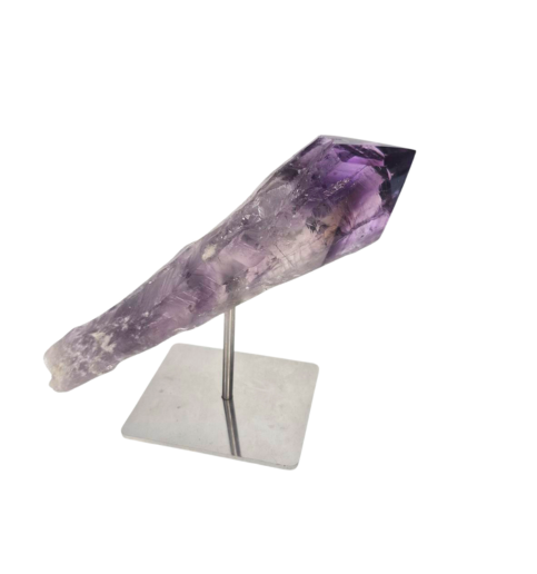 Amethyst Torpedo on Stand 1.5lbs 8.5x3x6"  2545