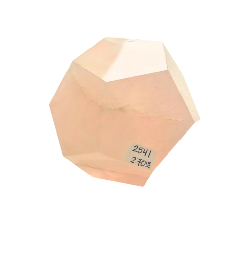 Rose Quartz Geometeric Shape  2.7lbs 4.5"  2541