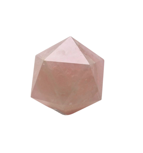 Rose Quartz Geometeric Shape 2.1lbs 3.5"   2542
