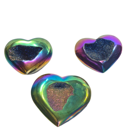 Rainbow Aura Hearts 2566