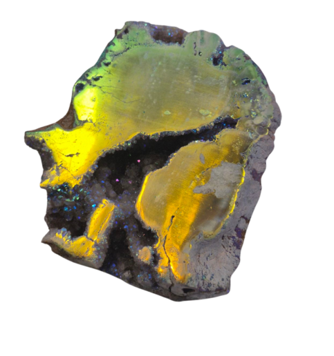 Amethyst Polished Aura 1.4lbs 5x1x5"  2565